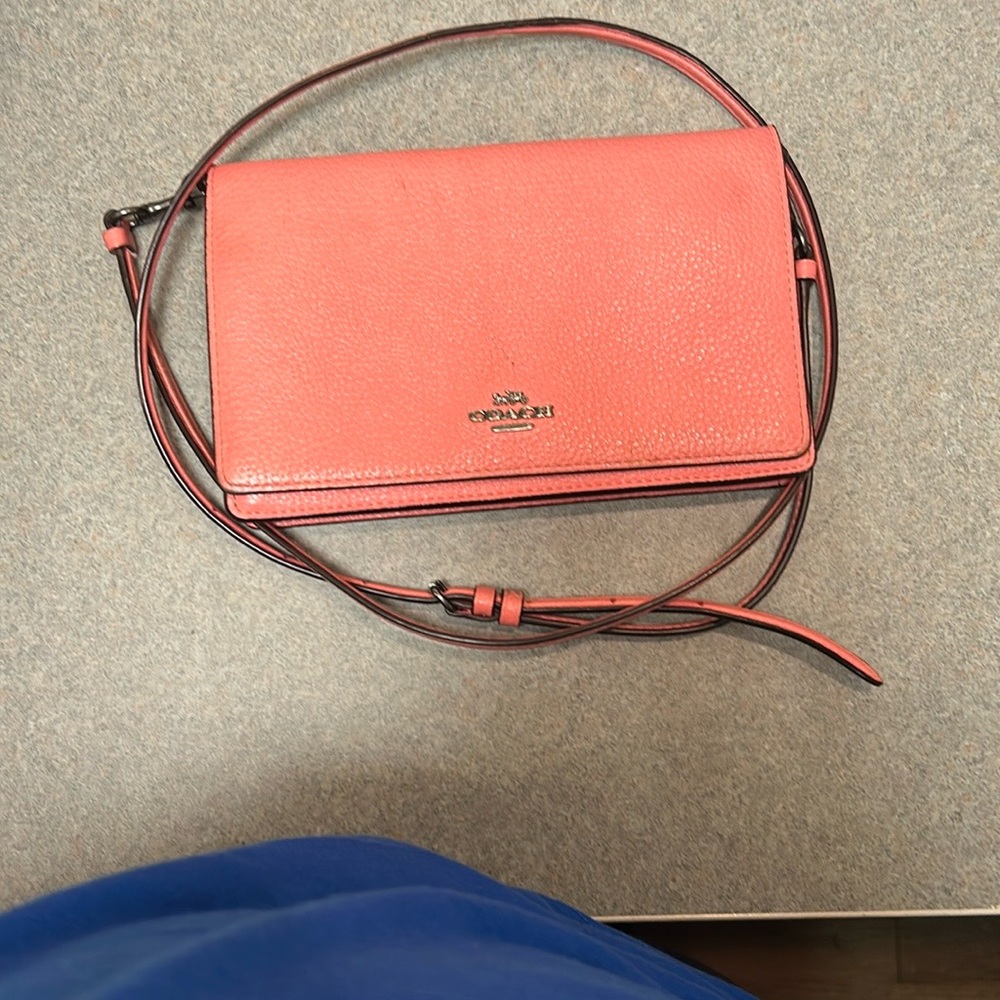 Coach Pink Crossbody Bag